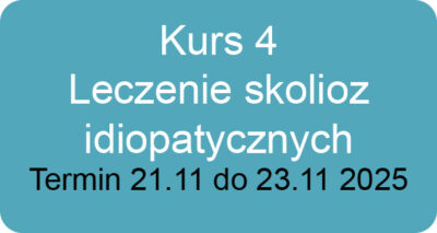 Kurs 4 - Leczenie skolioz idiopatycznych metodą FED